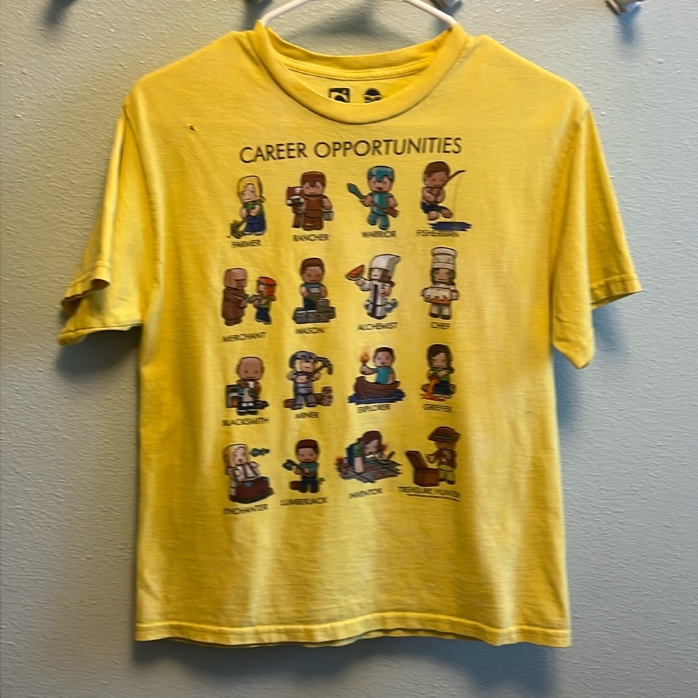 Mojang Jinx Minecraft T-shirt YL 14/16